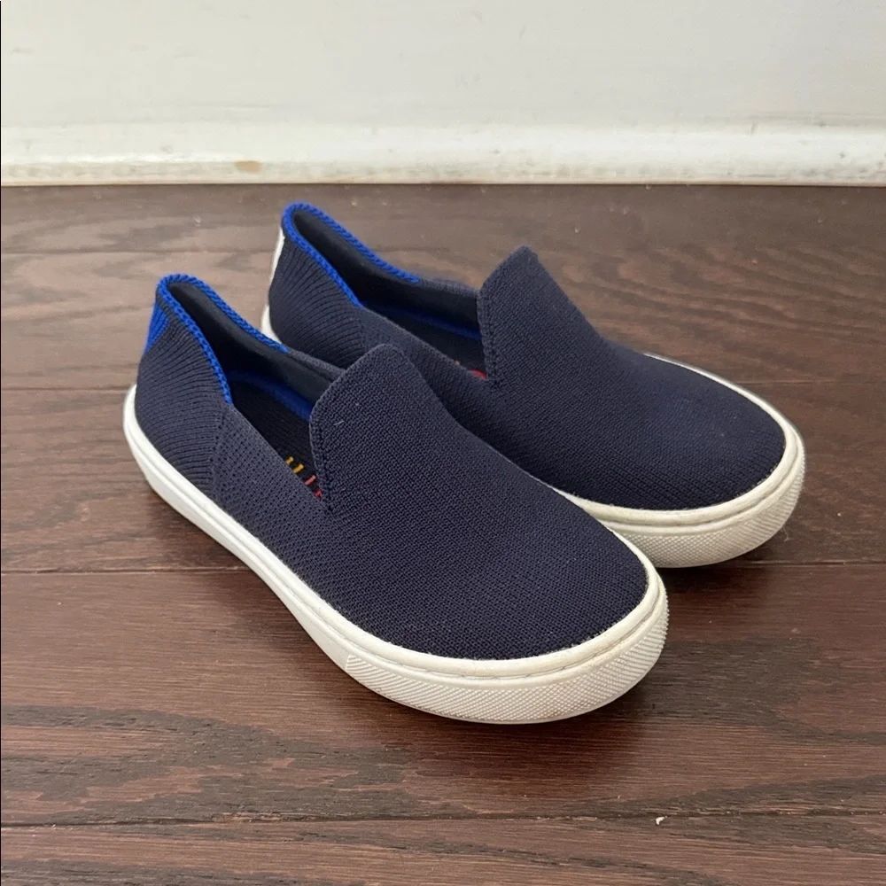 Rothy’s Kids Slip-On Shoes - Navy Blue Size 10